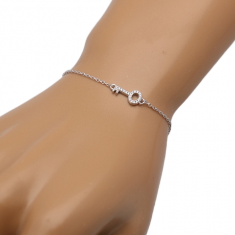 Bransoleta 17-21 cm ze srebra pr.925