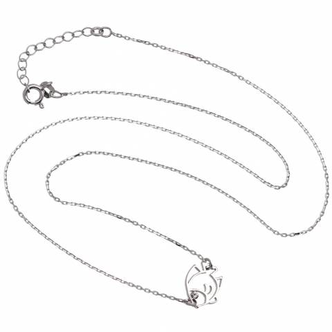 Kolia 42-45 cm ze srebra pr.925