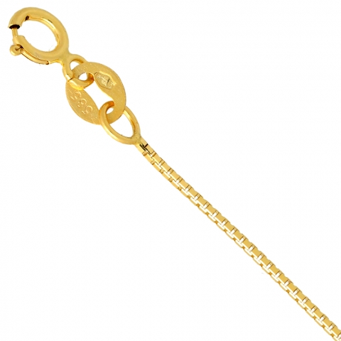 Łańcuch 42 cm ze złota pr.585