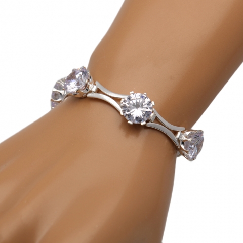 Bransoleta 21 cm ze srebra pr.925