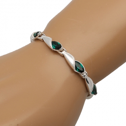 Bransoleta 17-21 cm ze srebra pr.925