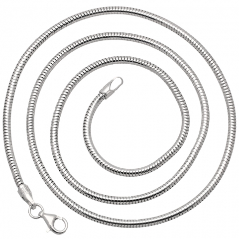 Łańcuch 60 cm ze srebra pr.925