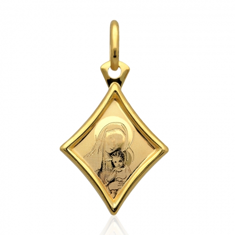 Medalik ze złota pr.585
