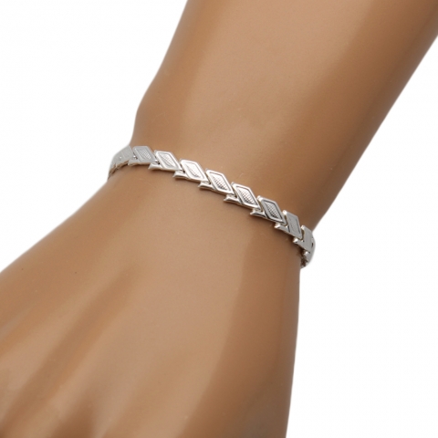 Bransoleta 19-21 cm ze srebra pr.925