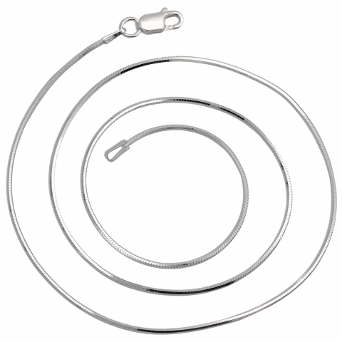 Łańcuch 80 cm ze srebra pr.925