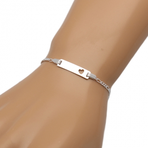 Bransoleta 16 cm ze srebra pr.925