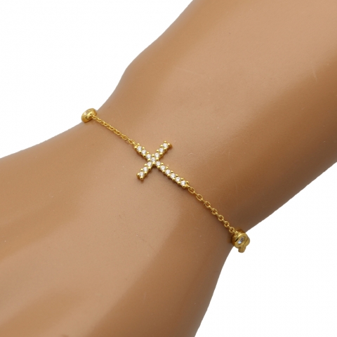 Bransoleta 17-21 cm ze srebra pr.925