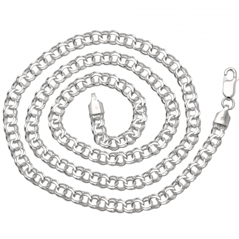 Łańcuch 50 cm ze srebra pr.925