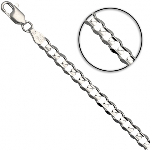Łańcuch 65 cm ze srebra pr.925