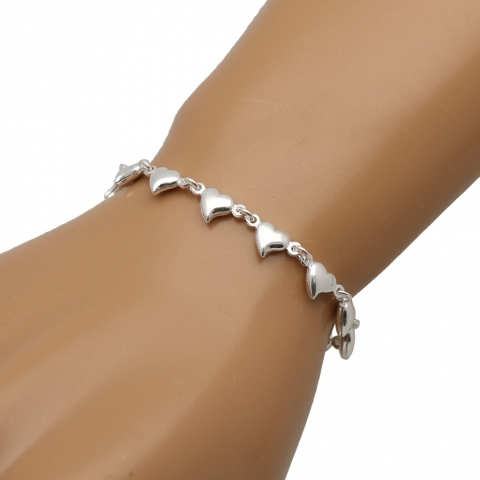 Bransoleta 18-21 cm ze srebra pr.925