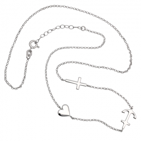 Kolia 41-46 cm ze srebra pr.925