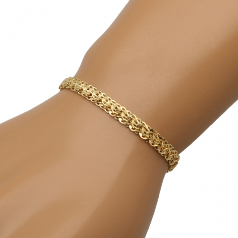 Bransoleta 20 cm ze złota pr.585