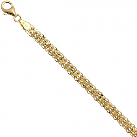 Bransoleta 20 cm ze złota pr.585