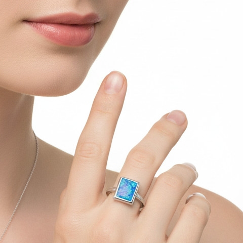 Pierścionek ze srebra pr.925