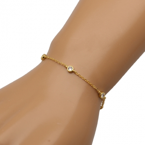 Bransoleta 18-22 cm ze srebra pr.925