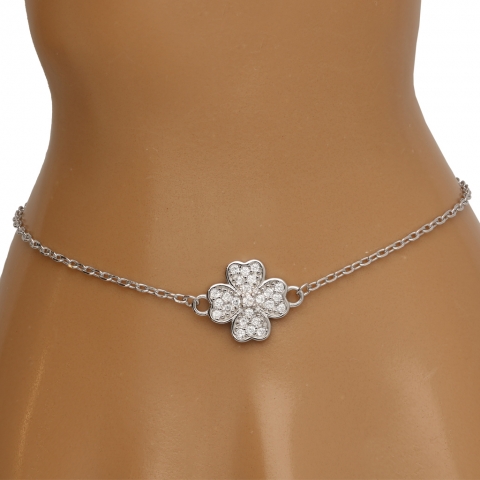 Bransoleta 17-21 cm ze srebra pr.925