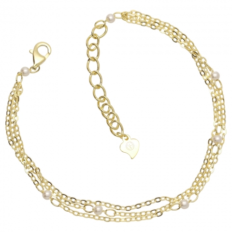 Bransoleta 17-21 cm ze srebra pr.925