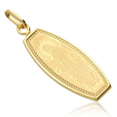 Medalik ze złota pr.585