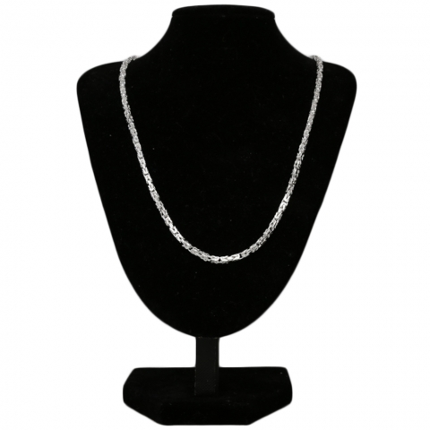 Łańcuszek 55 cm ze srebra pr.925